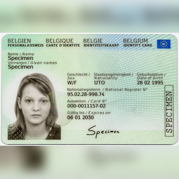Belgium ID Card