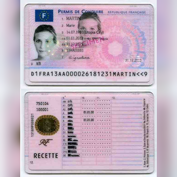 France Driver License
