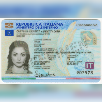 Italy ID Card