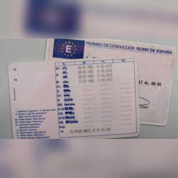 Spain Driver License