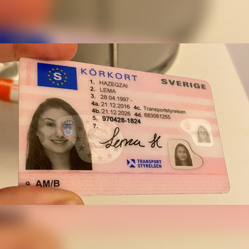 Swedish Driver License