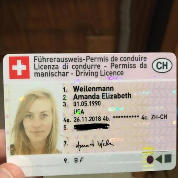 Swiss Driver’s License